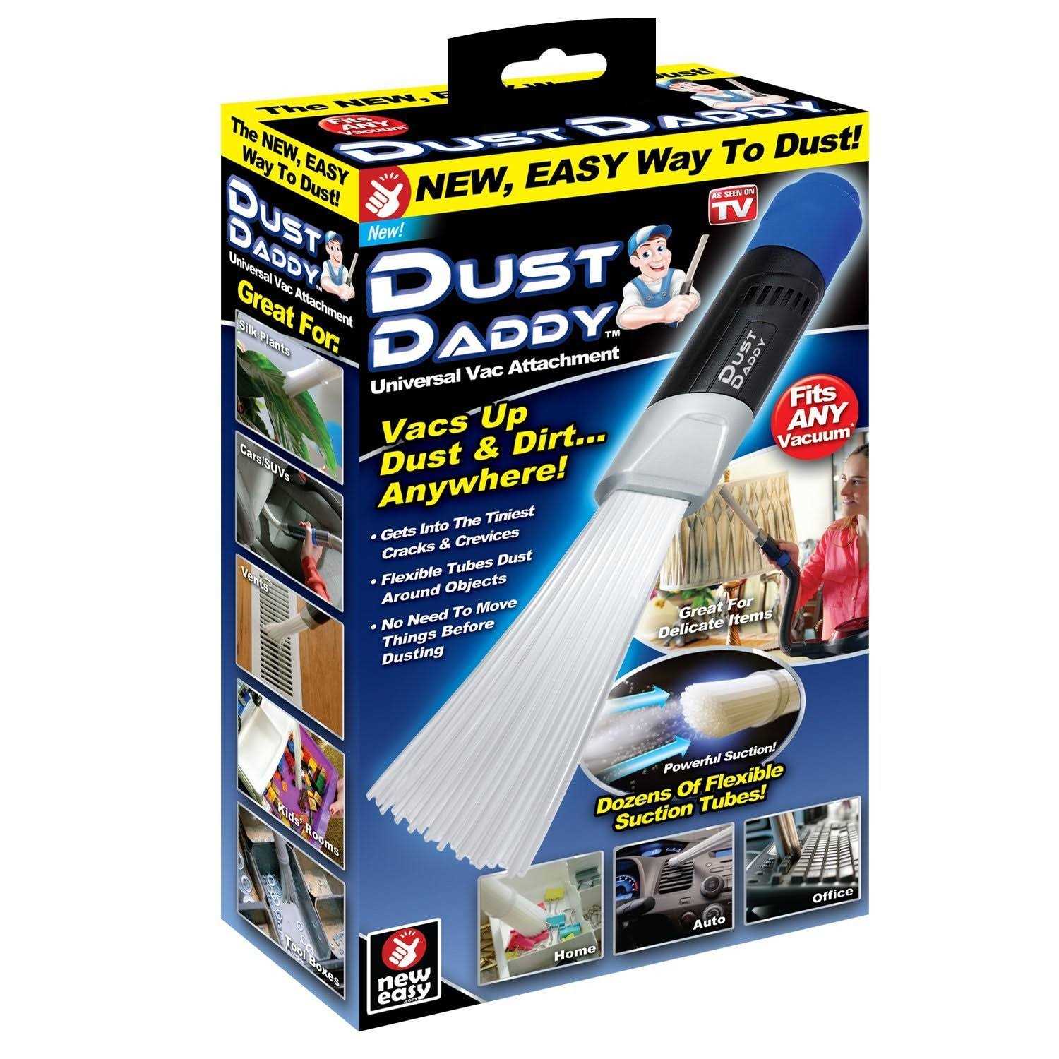 Ontel Dust Daddy Universal Vacuum Cleaner Attachment Dust And Dirt Remover