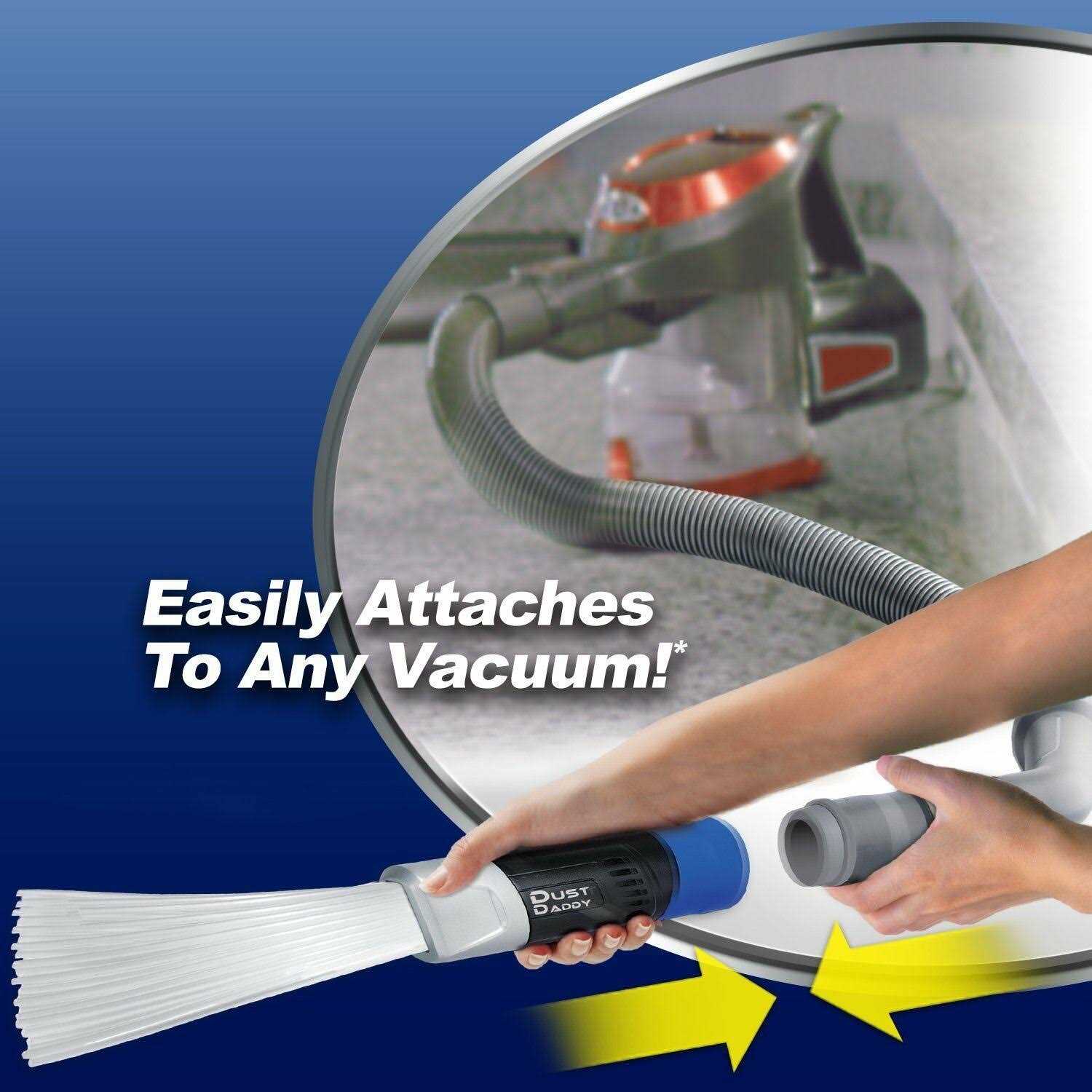 Ontel Dust Daddy Universal Vacuum Cleaner Attachment Dust And Dirt Remover - Image 3