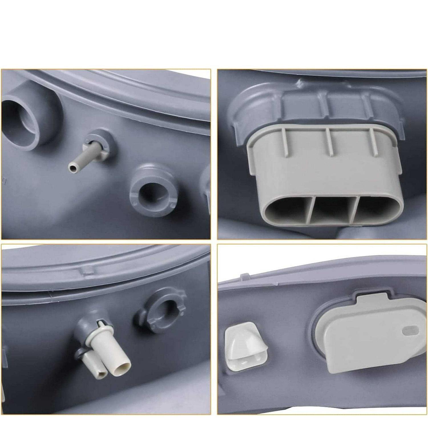 QRInnovations Washer Door Boot Gasket Compatible with Samsung DC97-18094B AP5917067 PS9606239 - Image 4