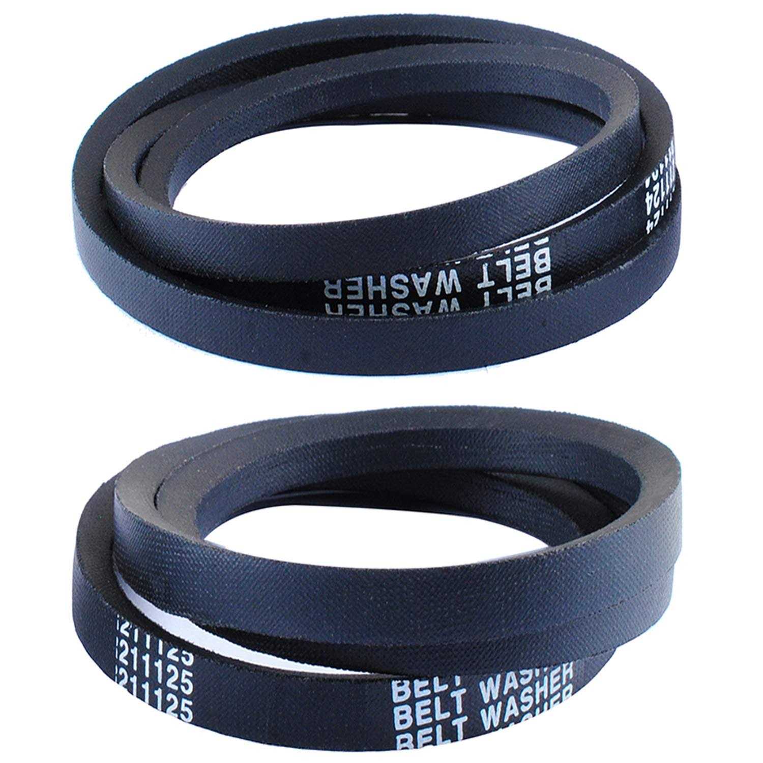 Replacement 12112425 Washer Drive & Pump Belt Set for Maytag / Jenn-Air