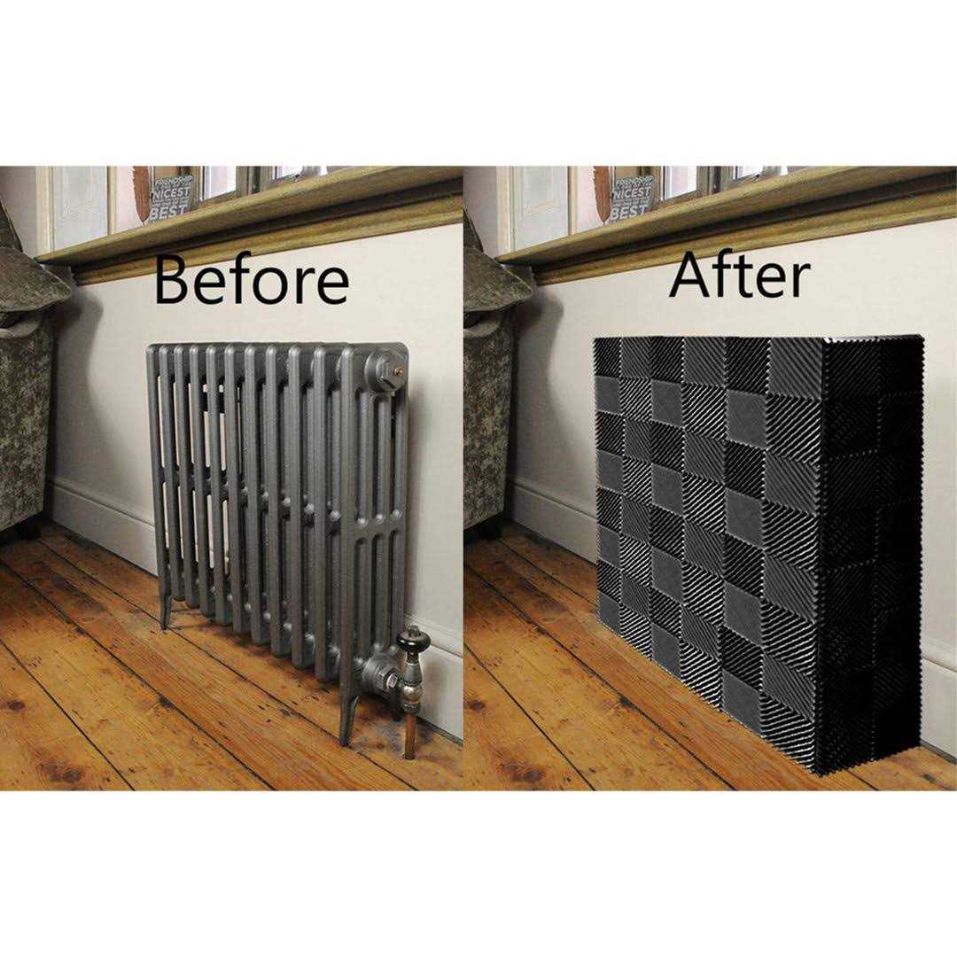 Ready Covers EZ Connect Cover Vented Safety Steam Radiator Cover/Protective Heating Cabinet for Home - Image 4