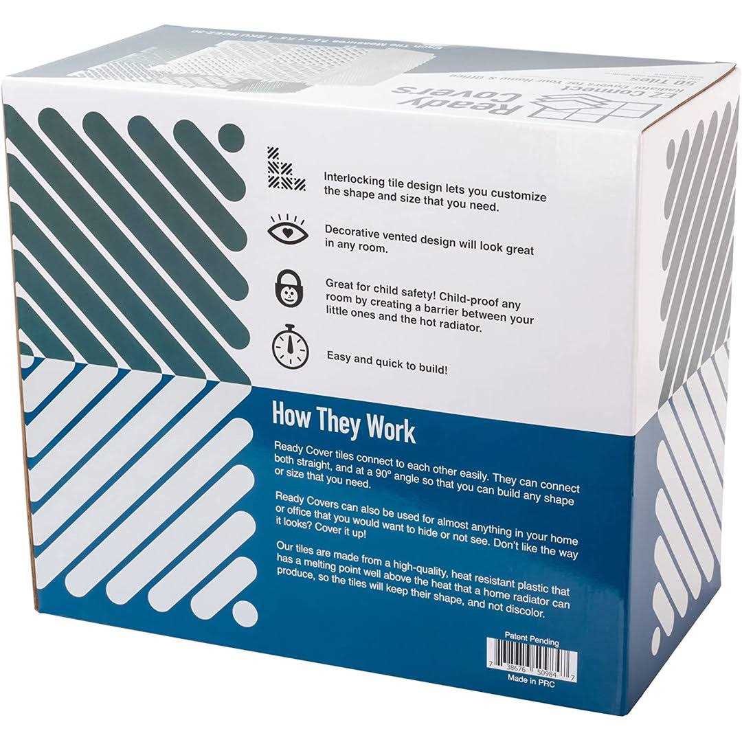 Ready Covers EZ Connect Cover Vented Safety Steam Radiator Cover/Protective Heating Cabinet for Home - Image 5