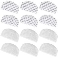 12 Pack 1940 Steam Mop Replacement Pads for Bissell Powerfresh Steam Mop 1940 1440 1806 1544 2075 2685A 2814 Series