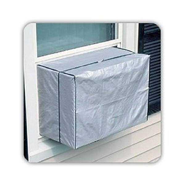 Outdoor Window AC Cover Air Conditioner Protects Window-style Air Conditioners From Dirt and Debris in the Off-Season