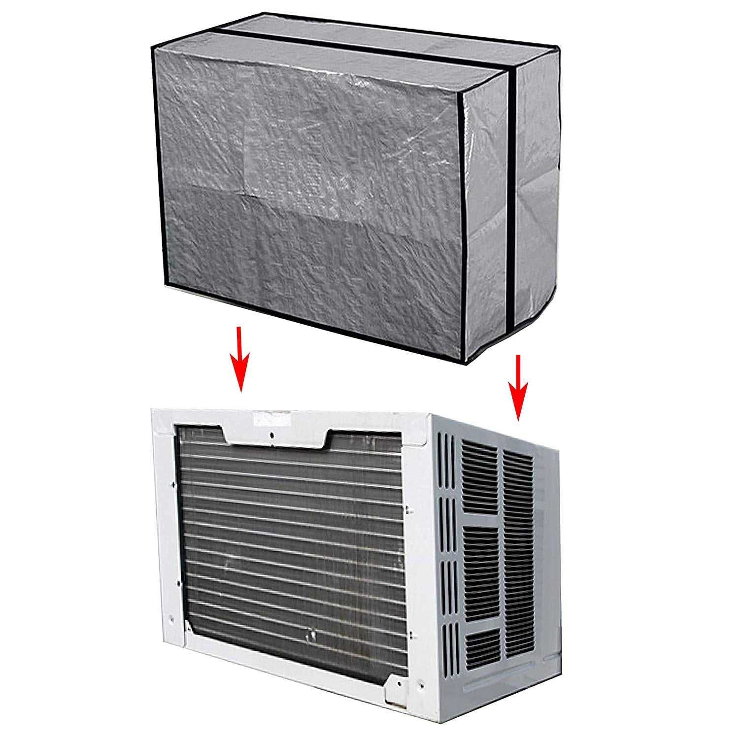 Outdoor Window AC Cover Air Conditioner Protects Window-style Air Conditioners From Dirt and Debris in the Off-Season - Image 2