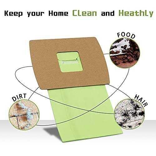 Reinlichkeit 20 Pack Type Bb Compact Canister Bags Replacement for Oreck Xl Buster B Canister Vacuum Bags Pkbb12dw Bb180 Bb280 Bb850 Bb870 Bb900 BB1000 MV160 - Image 2