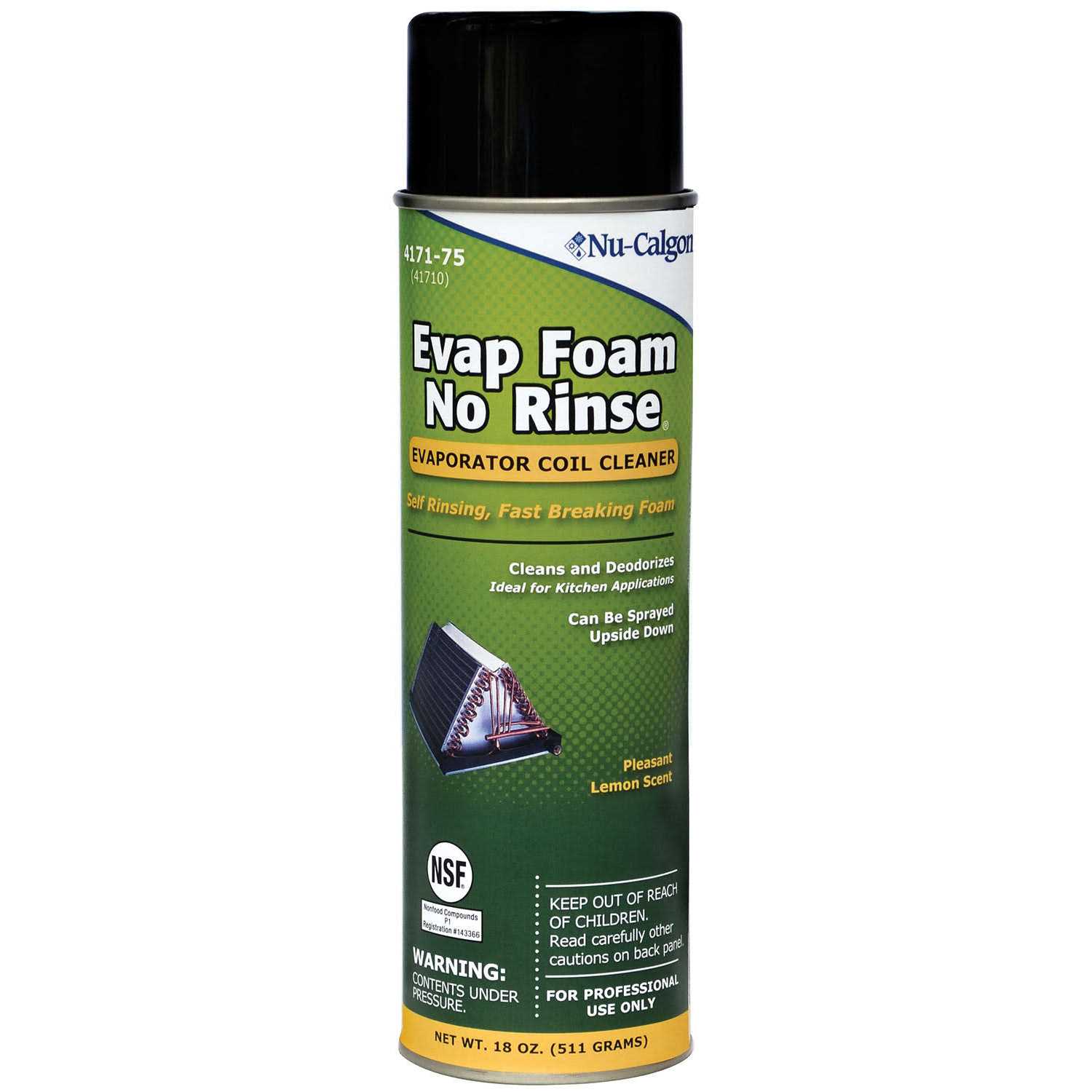 Nu-Calgon 4171-75 Evap Foam No Rinse Evaporator Coil Cleaner