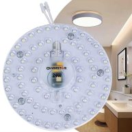 Olymstar 24W LED Ceiling Fan Light Kit Light Board Panel For Flush Mount Ceiling