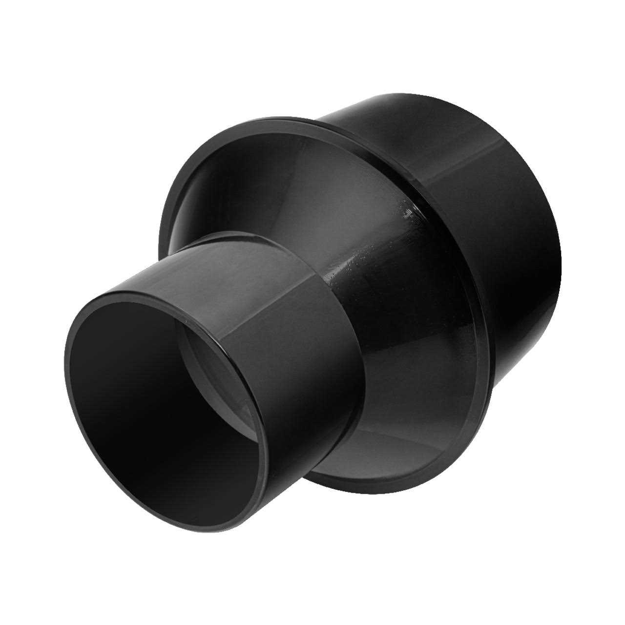 Powertec 70291 4 Port to 2-1/2 Hose Tapered Adapter Dust Collection Reducer Fitting - Image 3