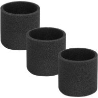 Replacement 90585 Shop Vac Filter Foam 3 Pack 90585 Foam Sleeve VF2001 Foam Replacements Filters for Wet Dry Vacuum Cleaner