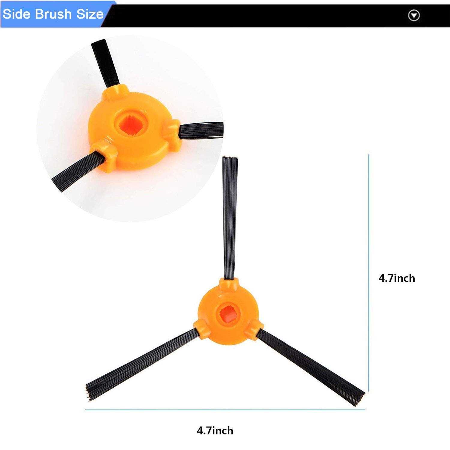 Replacement Filters and Brushes for Ecovacs Deebot N79 N79s Dn622 500 N79w Robot - Image 5