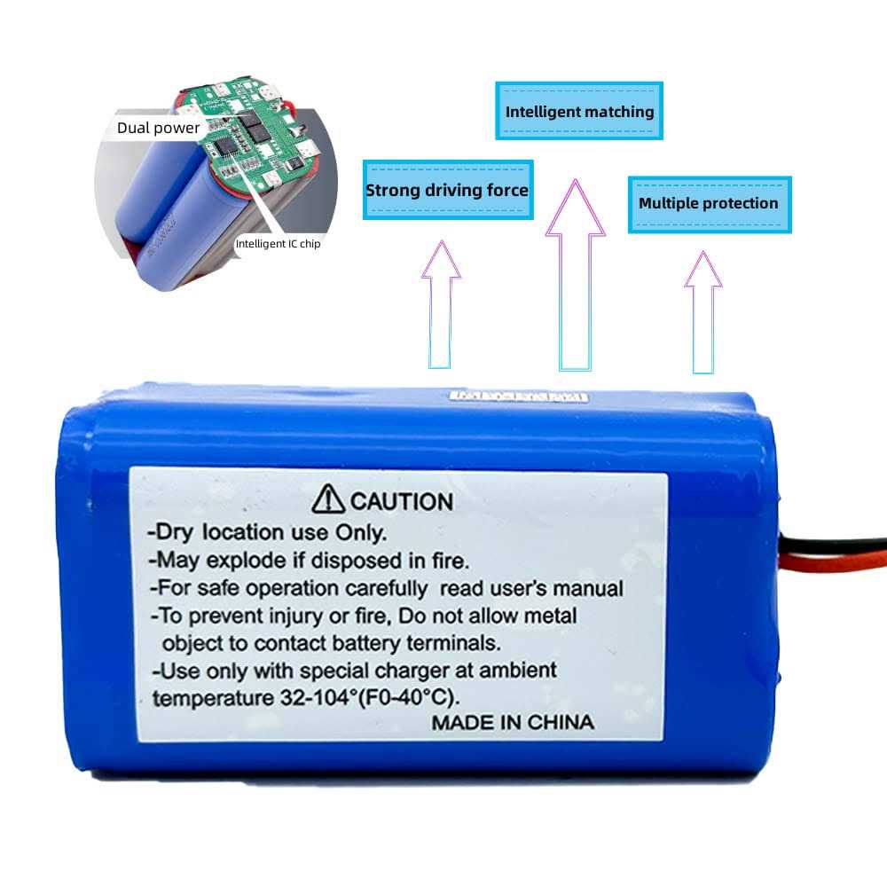 14.4V 2600mAh Replacement Battery for Ecovacs Deebot N79S N79 DN622 Eufy RoboVac 11 11S 12 15C 25C 30 30C 35C - Image 3