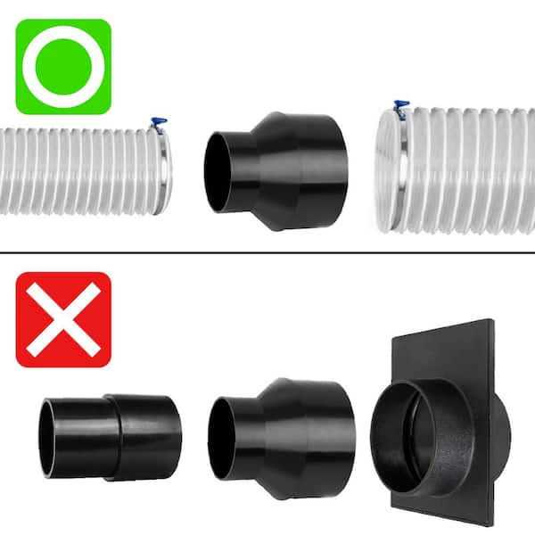 POWERTEC 70136 4-Inch to 2-1/2 Inch Cone Reducer - Image 4