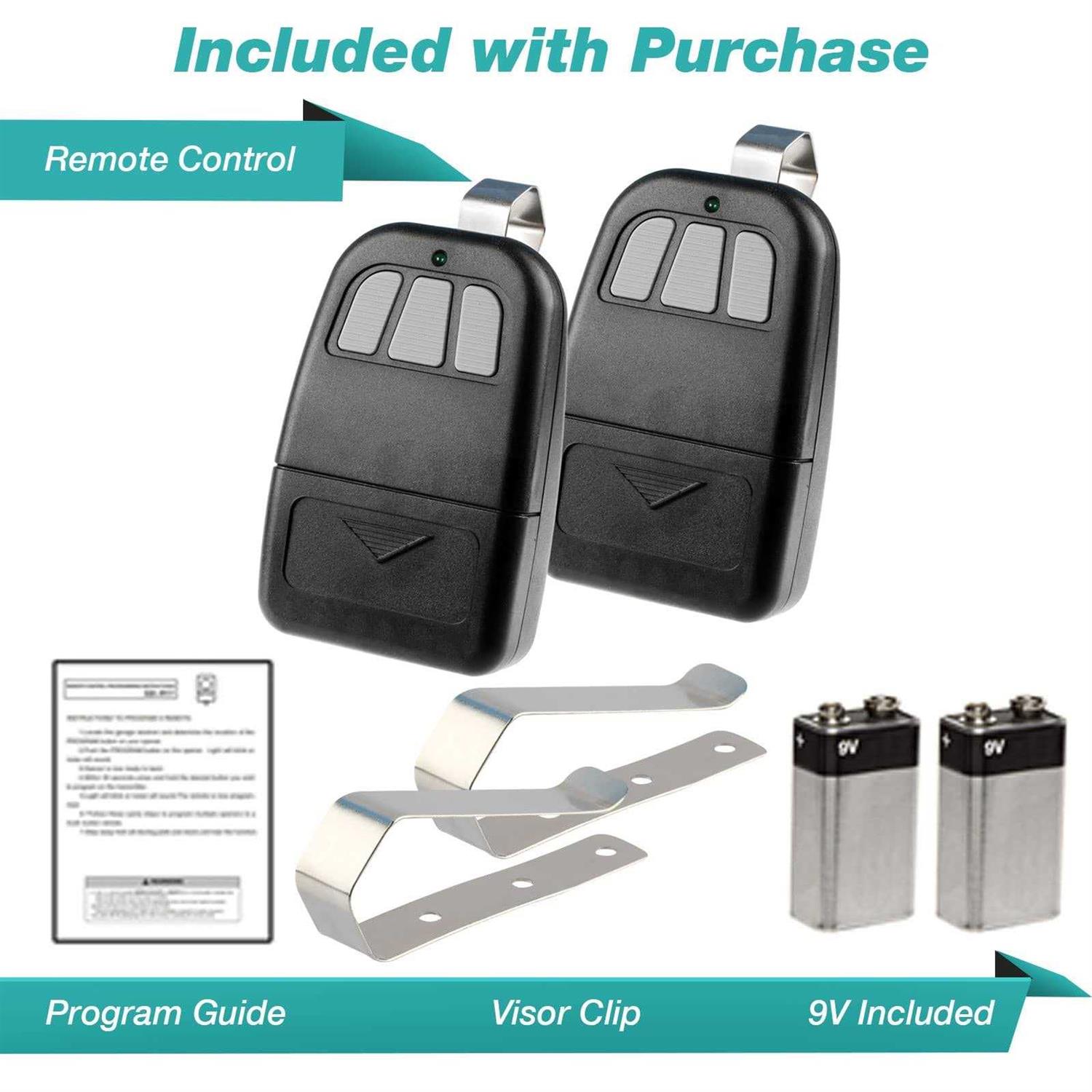 2 Garage Door Opener Remote for Wayne Dalton Wayne Dalton 309884 3910 297132 303 mhz - Image 2