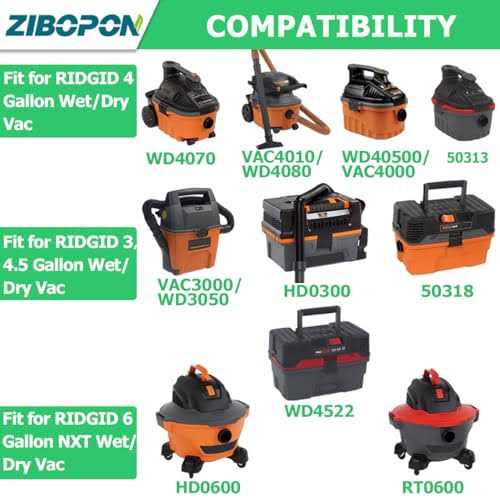 12 Pack VF3501 Dust Bags Replacement for Ridgid & Workshop 3-4.5 Gallon Vacuums - Image 5