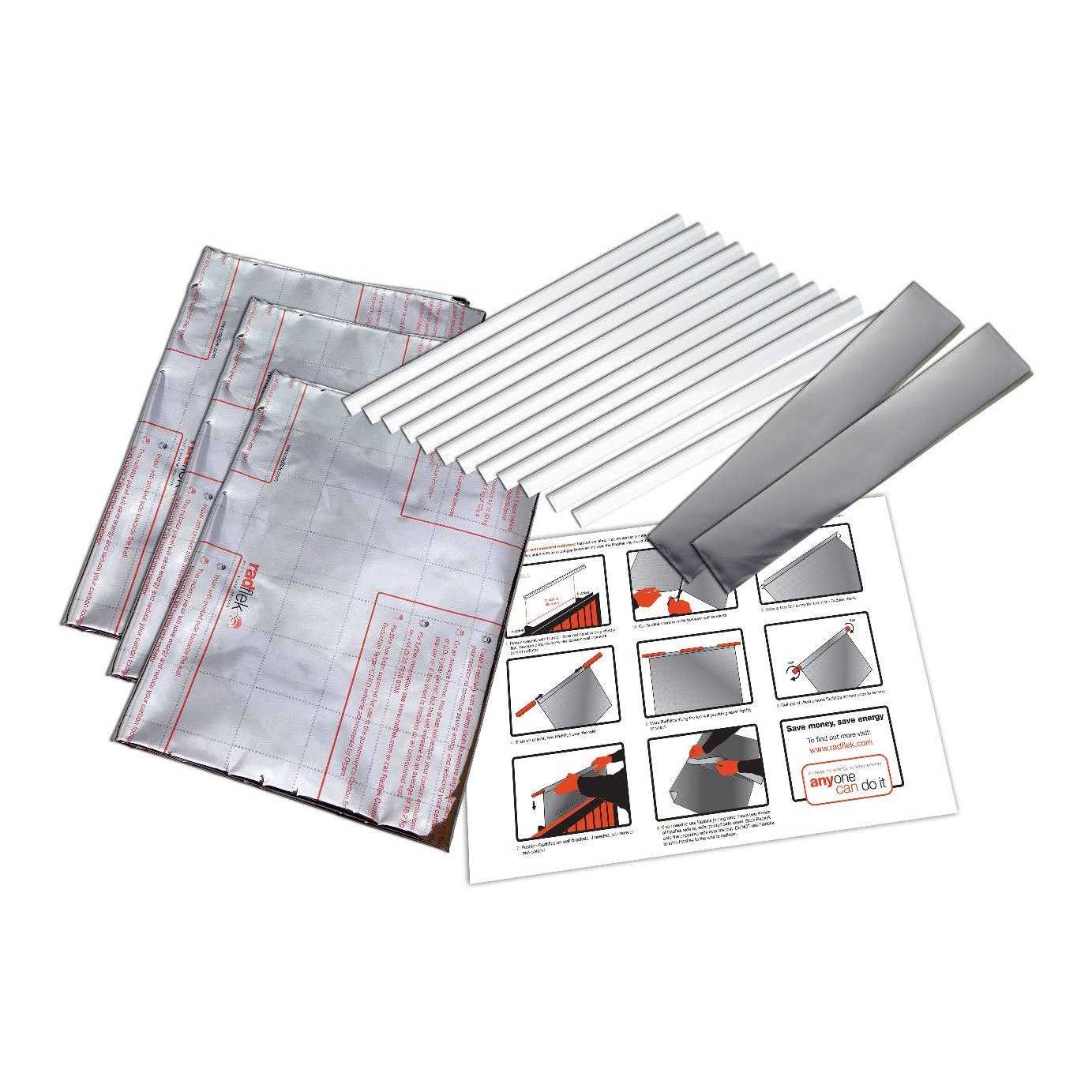 Radflek Radiator Reflectors with Radstik - Image 3