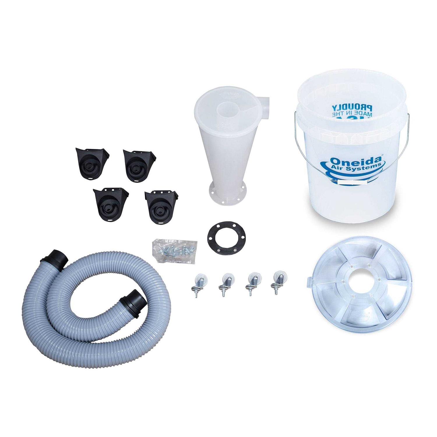 Oneida Air Systems Dust Deputy 2.5 Sturdy Deluxe All Clear Cyclone Separator Kit - Image 3