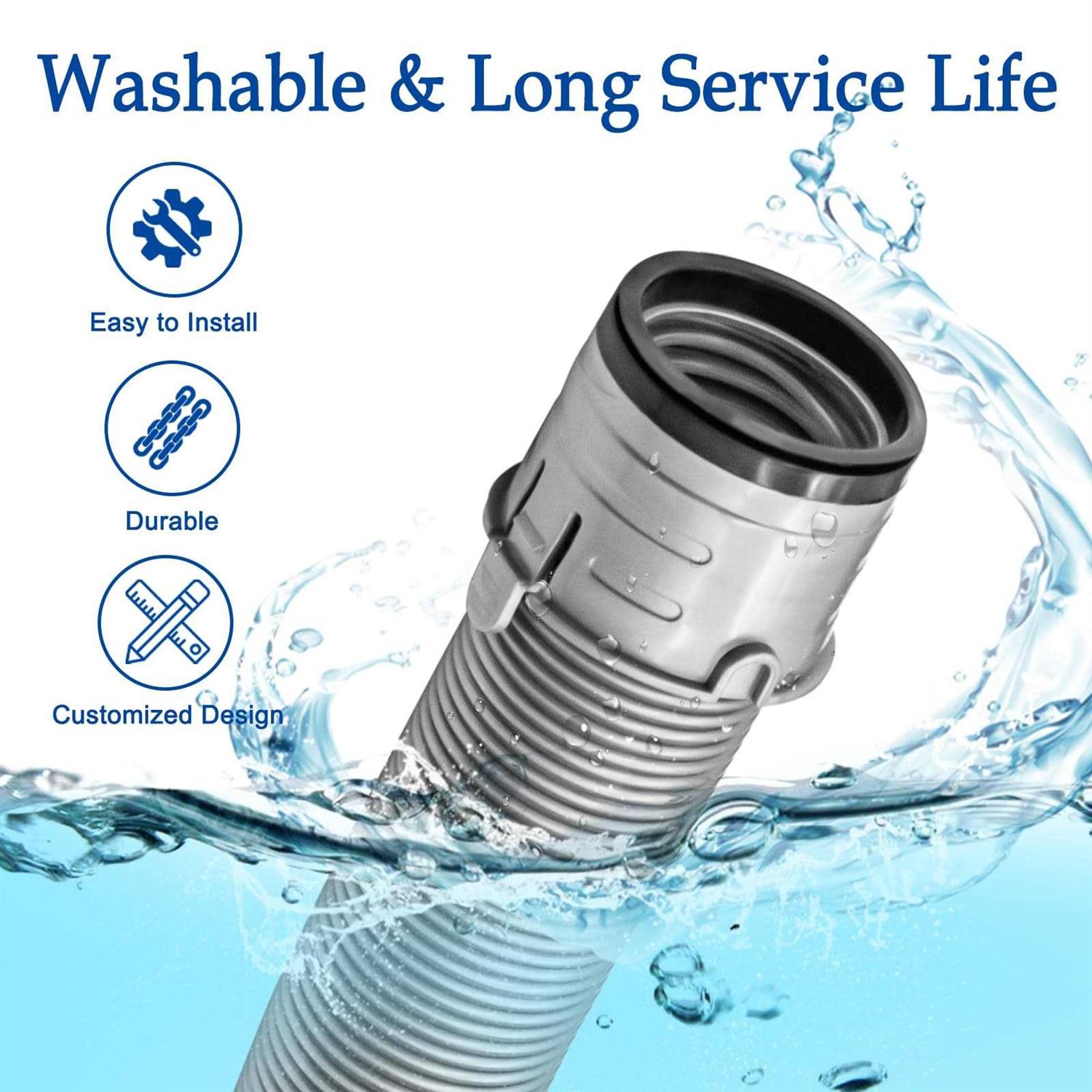 Replacement Vacuum Hose Compatible with Shark Navigator Nv22 - Image 5