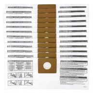 12 Pack Type B Vacuum Filter Bag Compatible with Shop Vac 2-2.5 Gallon All Around Vacuum Qam70