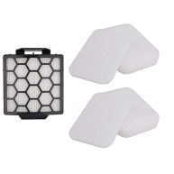 1 Hepa Filter & 2 Set of Foam Filters for Shark Navigator Nv150 Nv251 Nv255 & Ze