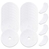 20 PCS Dryer Exhaust Filter for Panda-365 days warranty-Lint Filter Cloth Dryer Replacement Include 16 Exhaust Filters & 4 Air Intake Filters