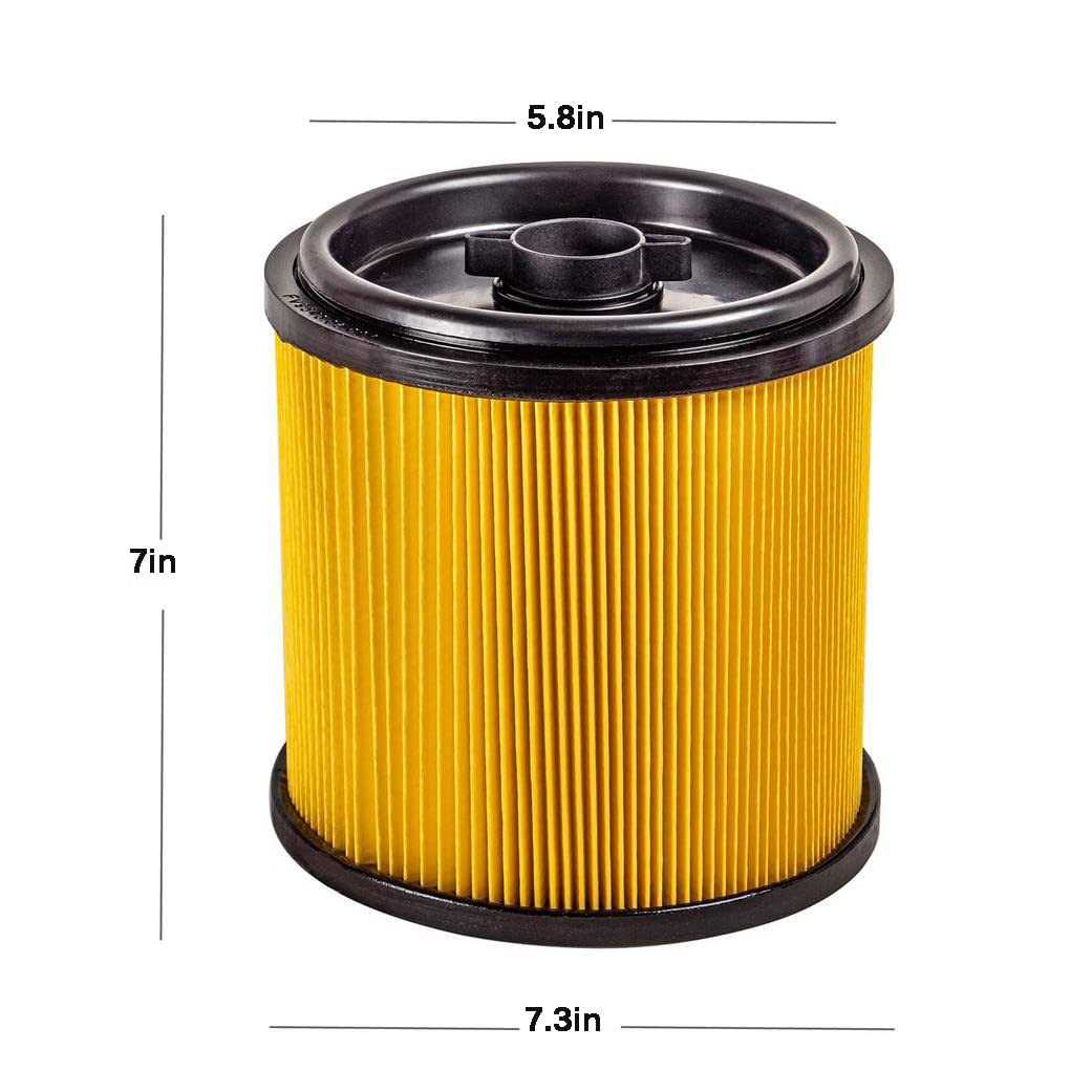2 Pack Replacement Filter Compatible with Vacmaster Shop Vac 5 to 20 Gallon - Image 2