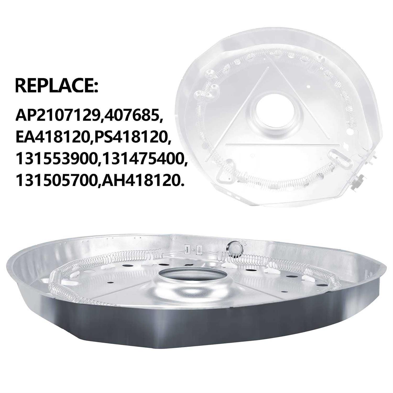 131553900 Dryer Heater Assembly by Sikawai Fit for Frigi-daire Ken-more Gib-son Cros-ley Replace AP2107129 407685 131475400 131505700-1 YEAR - Image 3