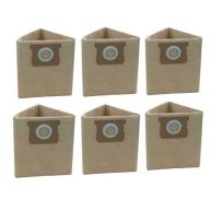 Pack 6 Vacuum Bags For Porter-Cable and Stanley 4 Gallon 5 Gal Shop Vac