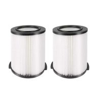 2 Pack VF4000 Replacement Filter for Ridgid Shop Vac 5-20 Gallon & 6-9 Gal Husky Wet/Dry Vacuum Cartridge Filters