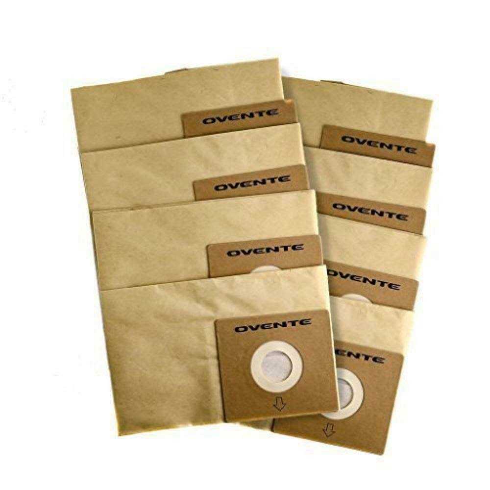 Ovente 8-Pack Premium Disposable Compact Dust Bag Replacement with Ultra Filtration - Image 3