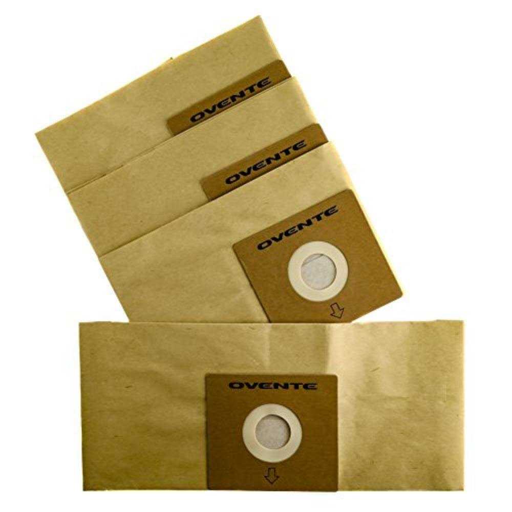 Ovente 8-Pack Premium Disposable Compact Dust Bag Replacement with Ultra Filtration - Image 4