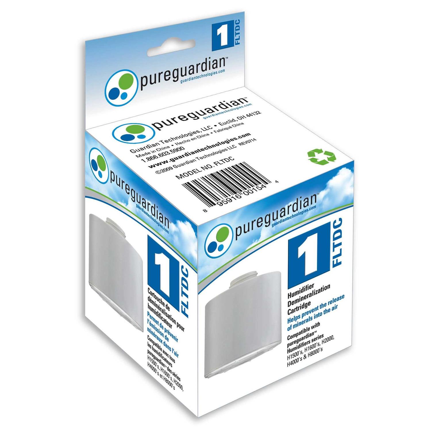 Pure Guardian Humidifier Demineralization Filter