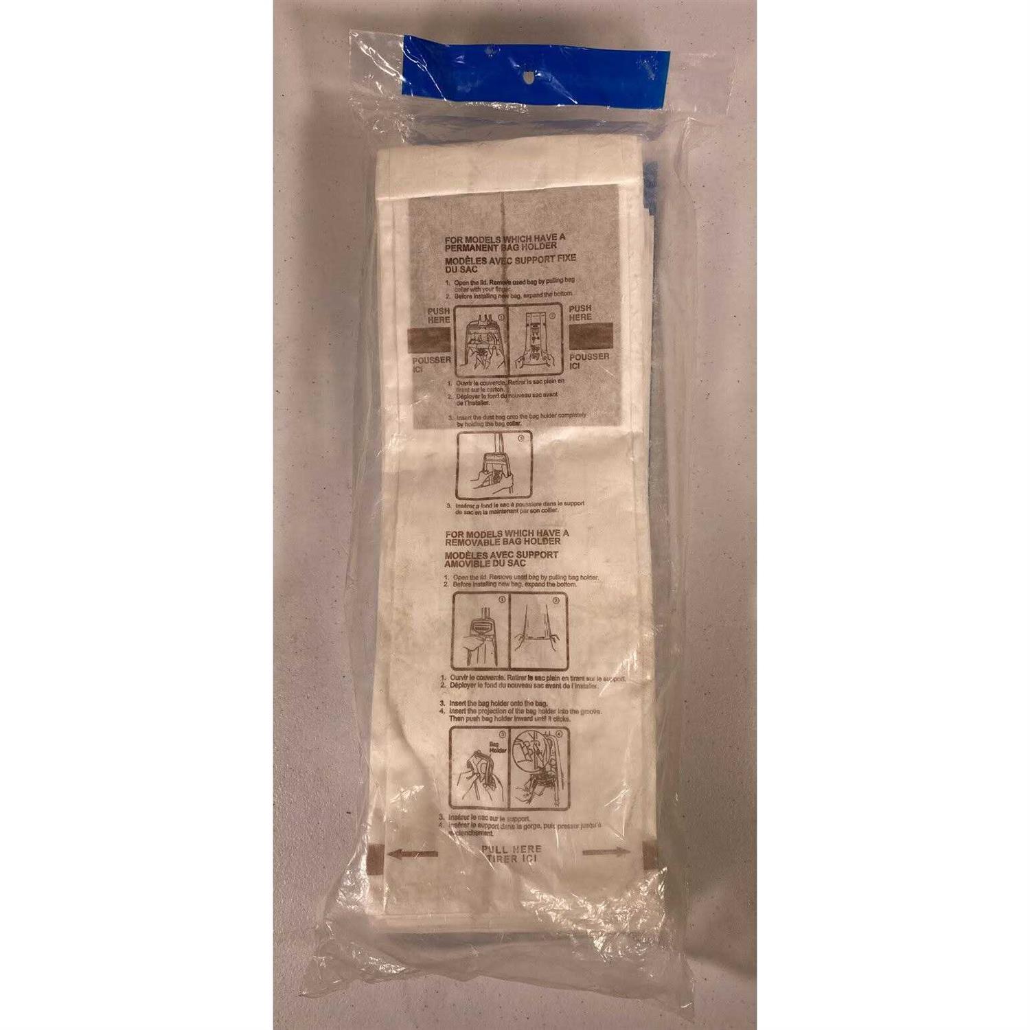 Package of 12 Panasonic Type U-3 Bags #MC-115PT - Image 2
