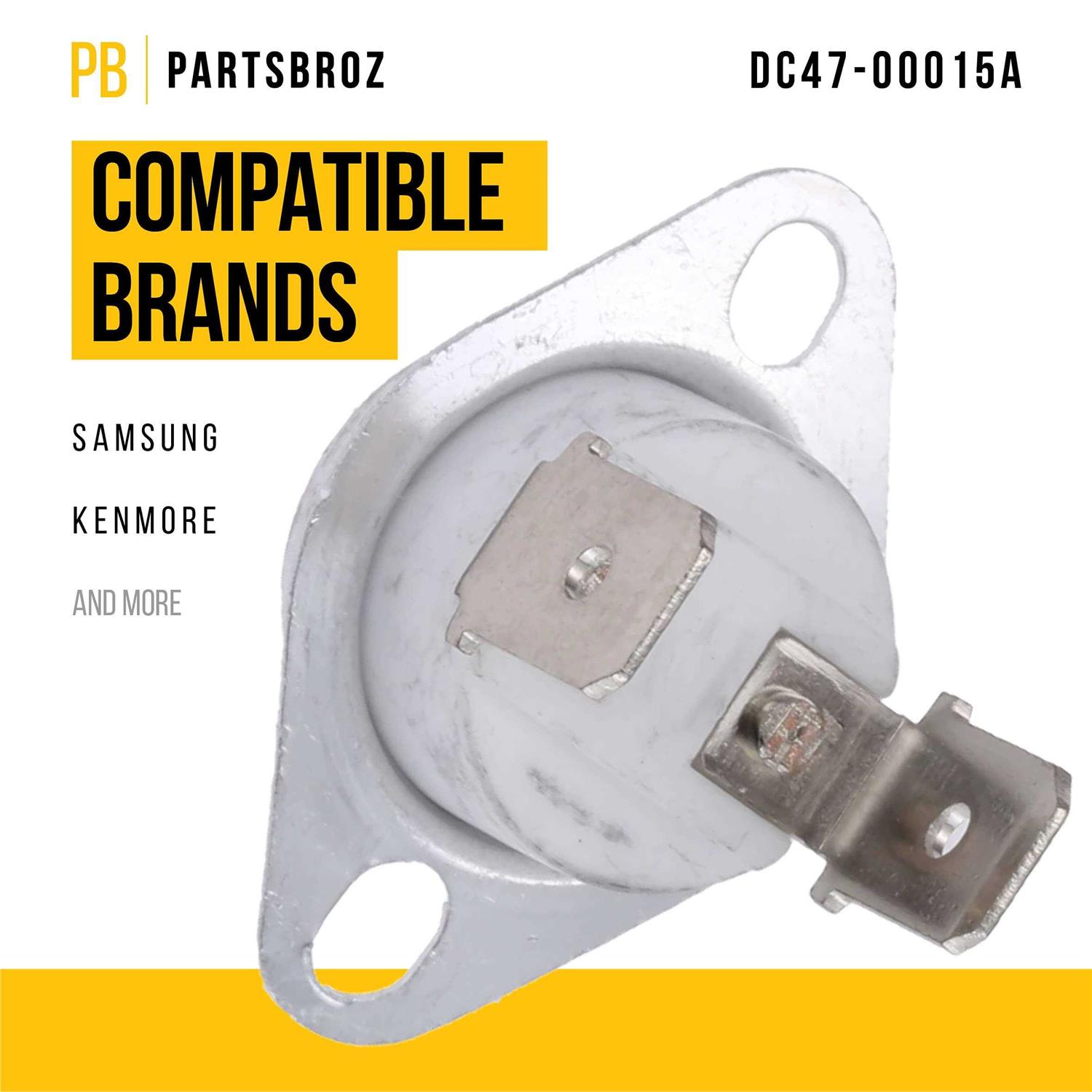 PartsBroz Upgraded DC47-00015A Thermal Fuse Compatible With Samsung Kenmore Dryer Parts - Image 4