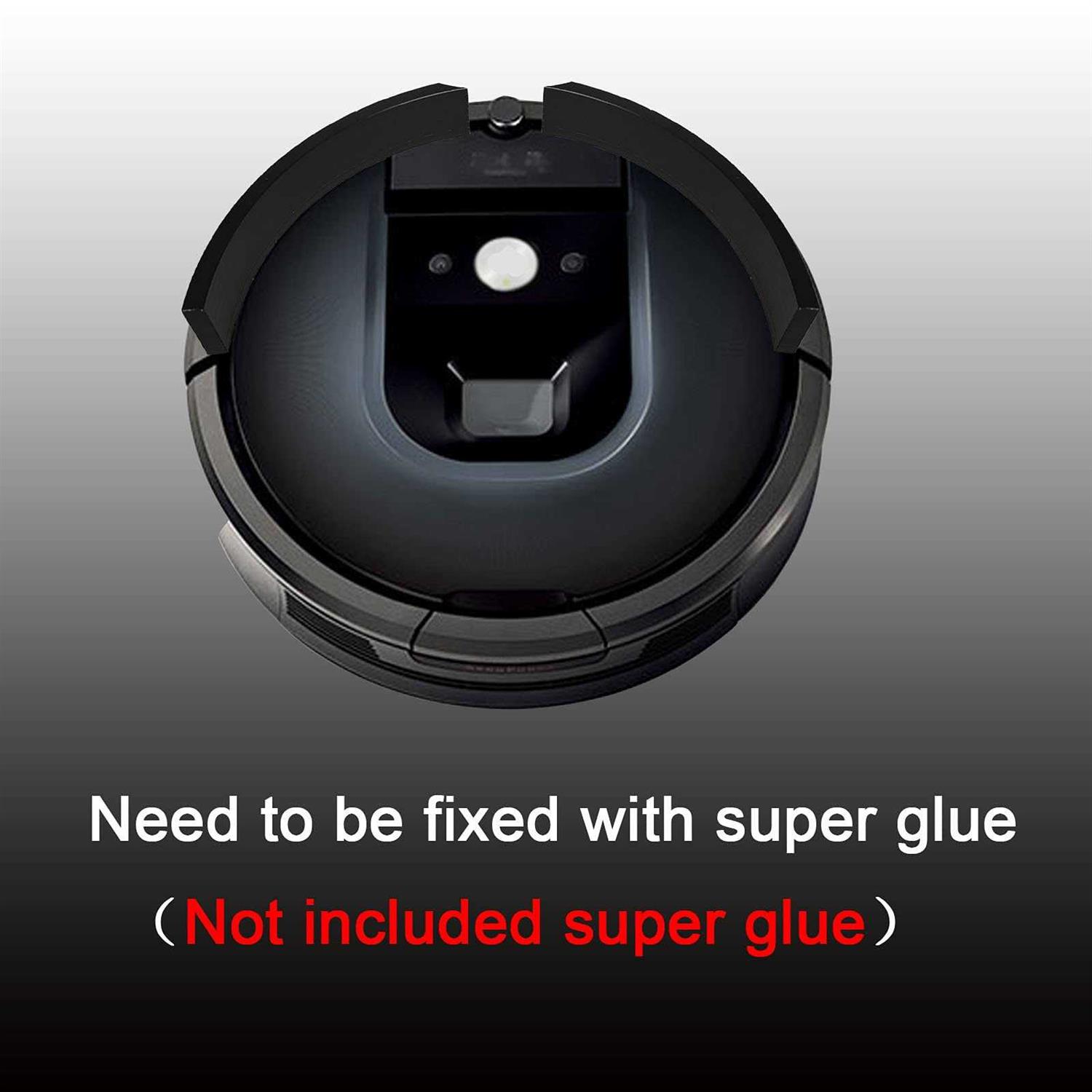 PIAOLGYI 2PCS Bumper Extender for Robot Roomba Vacuum Prevent Vacuum Cleaner from Getting Stuck - Image 2