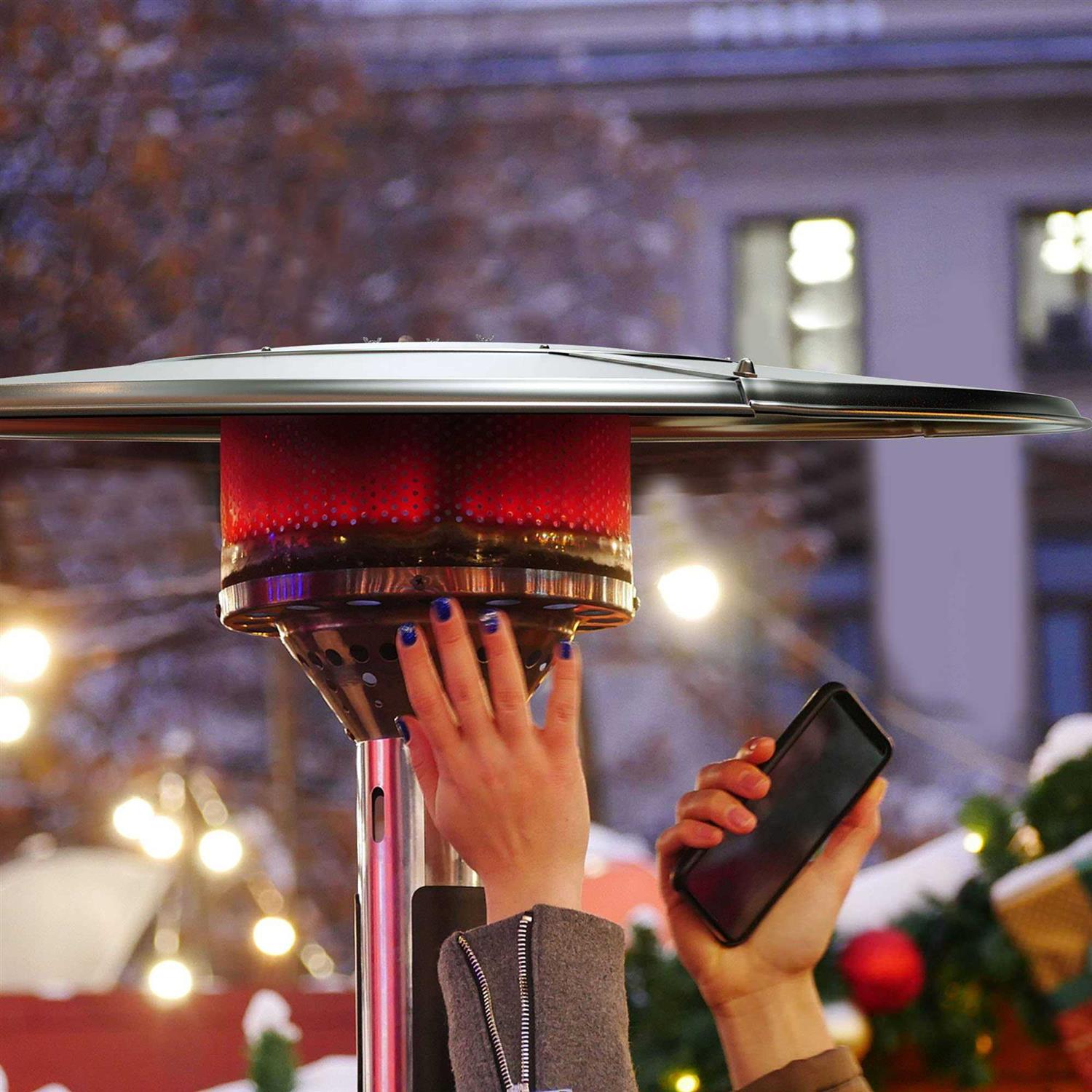 Patio Heater Top Reflector Shield Aluminum - Image 3