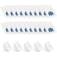 20 Pack 3d Airclean Gn Vacuum Bags Compatible with Miele Classic C1