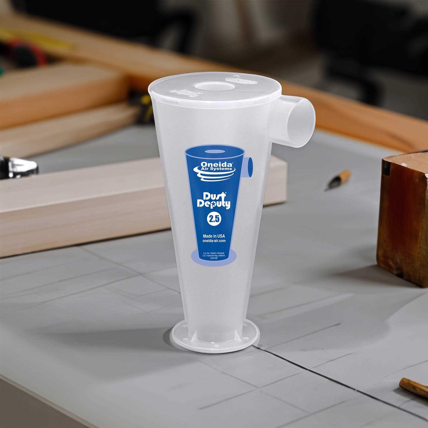 Oneida Air Systems Dust Deputy 2.5 DIY Cyclone Separator - Image 2