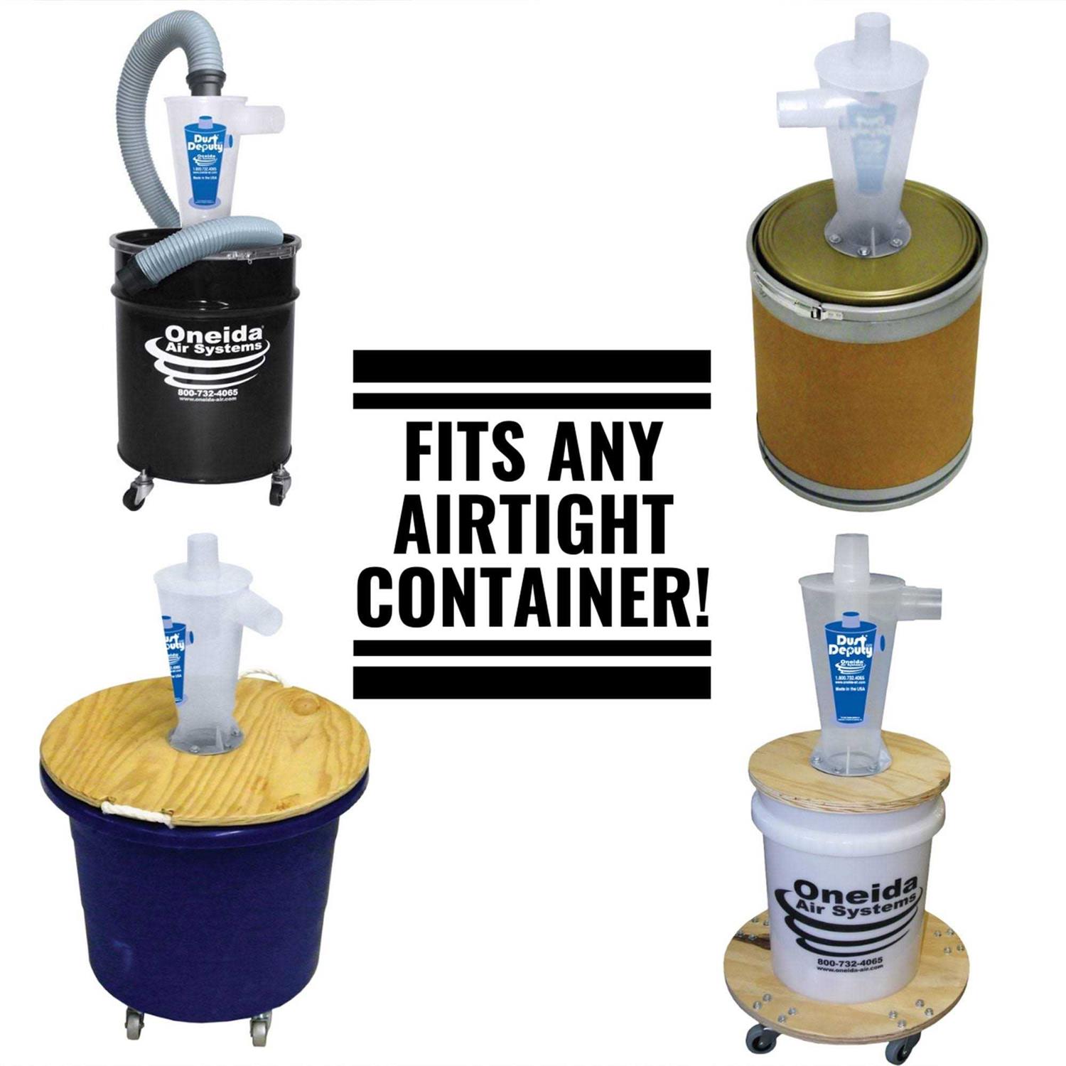Oneida Air Systems Dust Deputy 2.5 DIY Cyclone Separator - Image 3