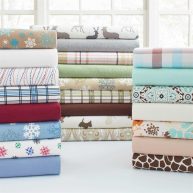 Pointehaven Flannel Sheet Set