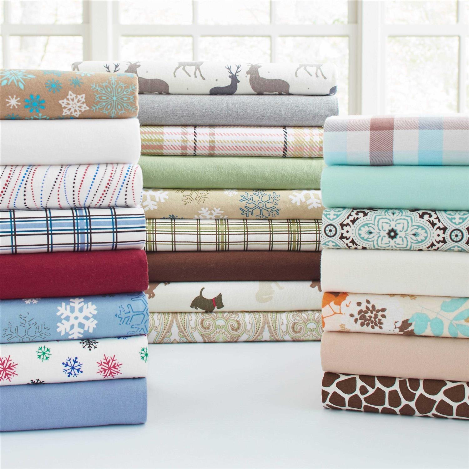 Pointehaven Flannel Sheet Set
