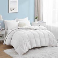 Puredown Down Comforter White