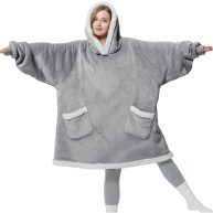 Bedsure Oversized Wearable Blanket Hoodie
