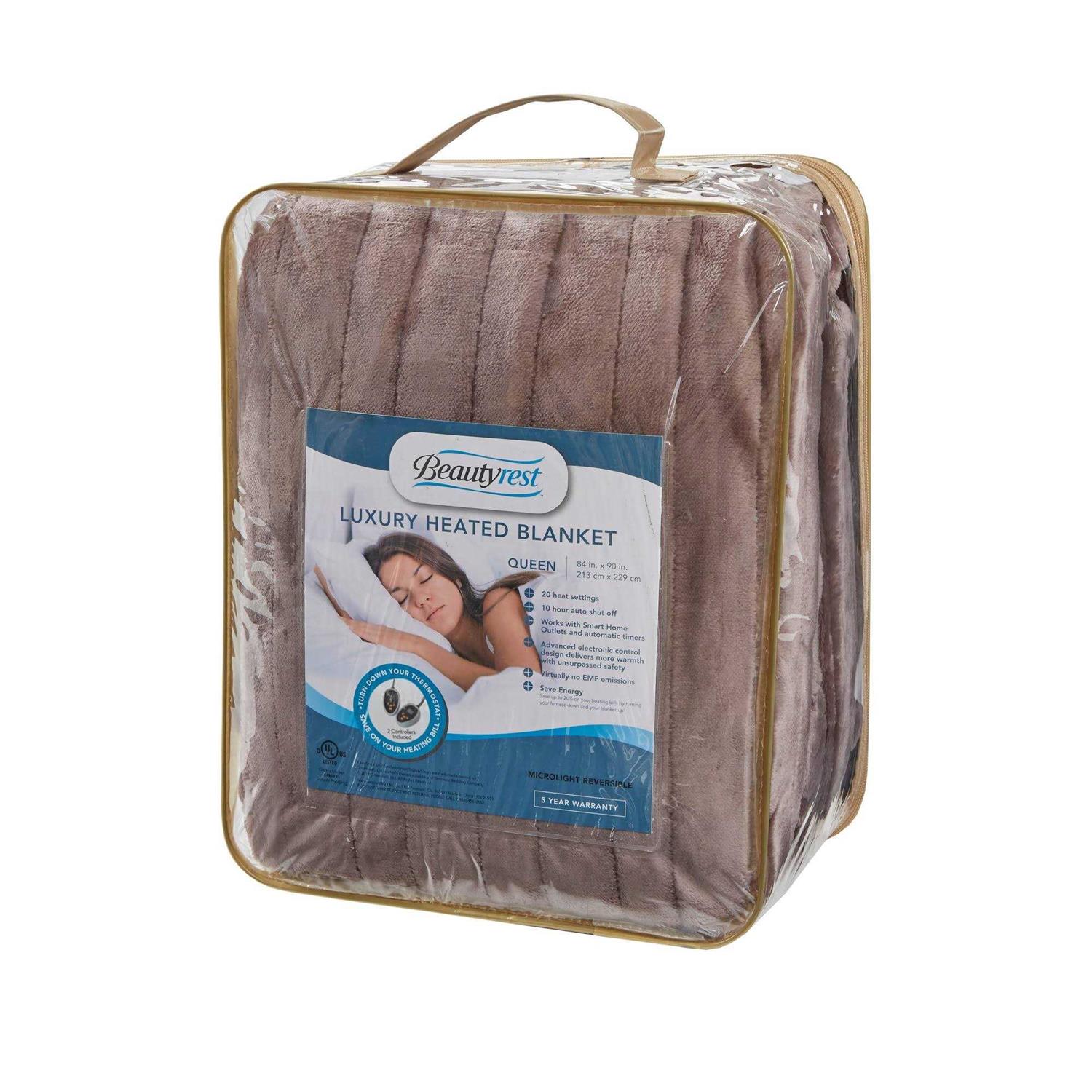 Beautyrest Heated Plush Blanket - Image 2