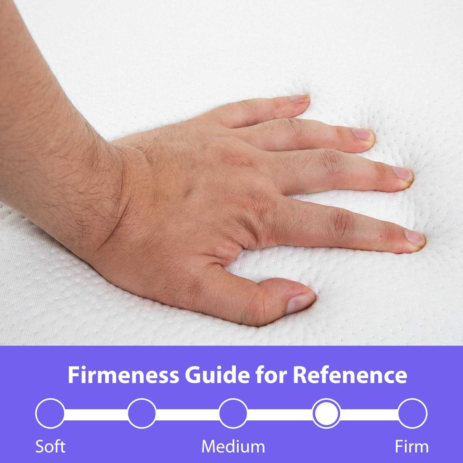 PayLessHere Folding Mattress Tri Fold Memory Foam Mattress Topper Portable Foldable Mattress Topper Camping - Image 4