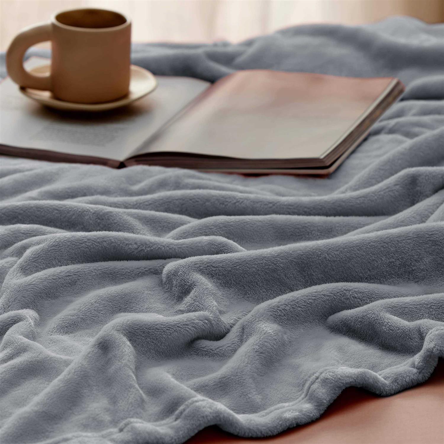 Bedsure Fleece Blanket Blanket Blanket Soft Fuzzy - Image 5