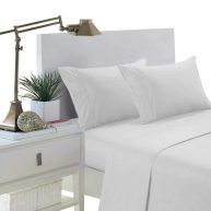 600 Thread Count Stripe Sheet Set Single