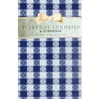 Newbridge Bistro Tavern Check Vinyl Flannel Backed Tablecloth Checkered Vinyl Picnic BBQ and Dining Tablecloth