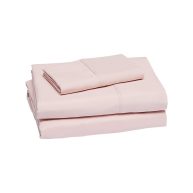 Amazon Basics Lightweight Super Soft Easy Care Microfiber Bed Sheet Set Deep Pockets