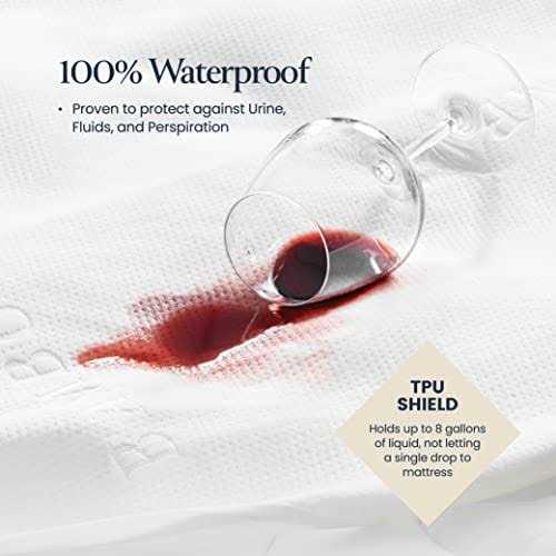 100% Waterproof Mattress Protector Queen - Image 3